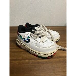 Nike‎ Air Force 1 Low "Melted Crayon" Boys Size 6C